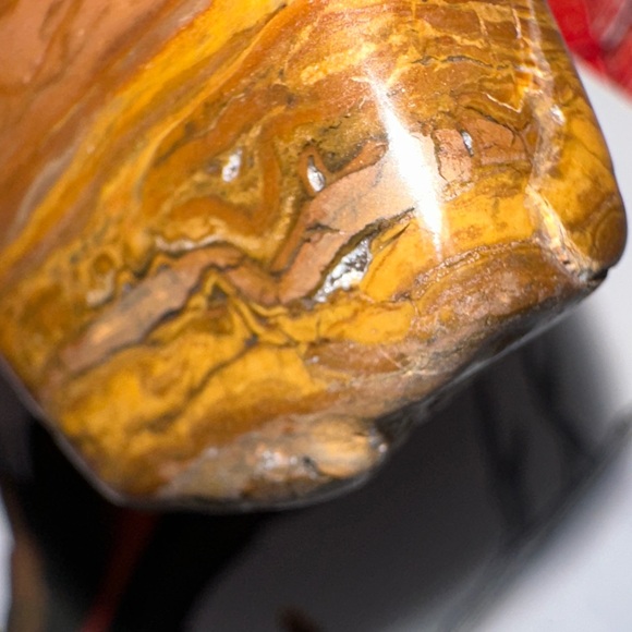 Owyhee Gem picture Jasper specimen larger palm stone A/ worry stone - Picture 11 of 12